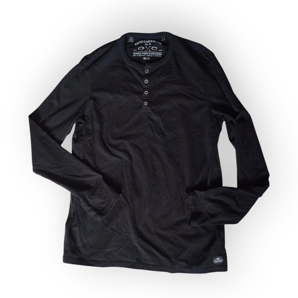 Buffalo David Bitton Other - Buffalo David Bitton Black Long Sleeve Henley